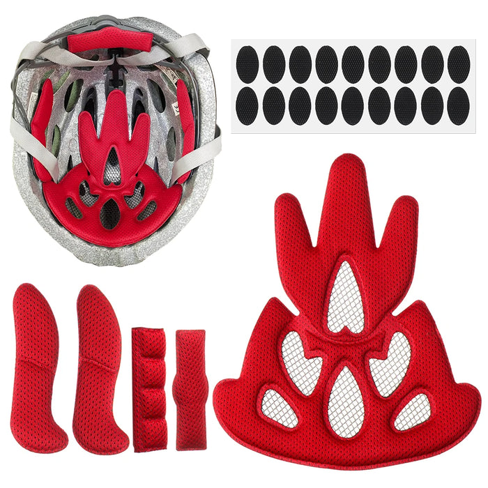 Bicycle Motorcycle Helmet Inner Foam Sponge Pads