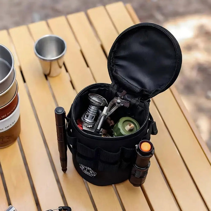 Multi-Functional Tactical Storage Bag – Camping Water Cup Holder