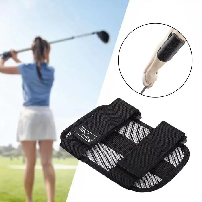 Golf Arm Bending Alerter Belt Swing Training Tool