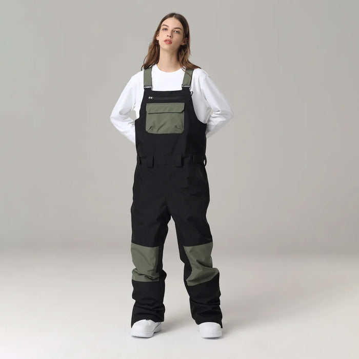 Warm Waterproof Snowboarding Pants – Windproof Ski Overalls for Men and Women