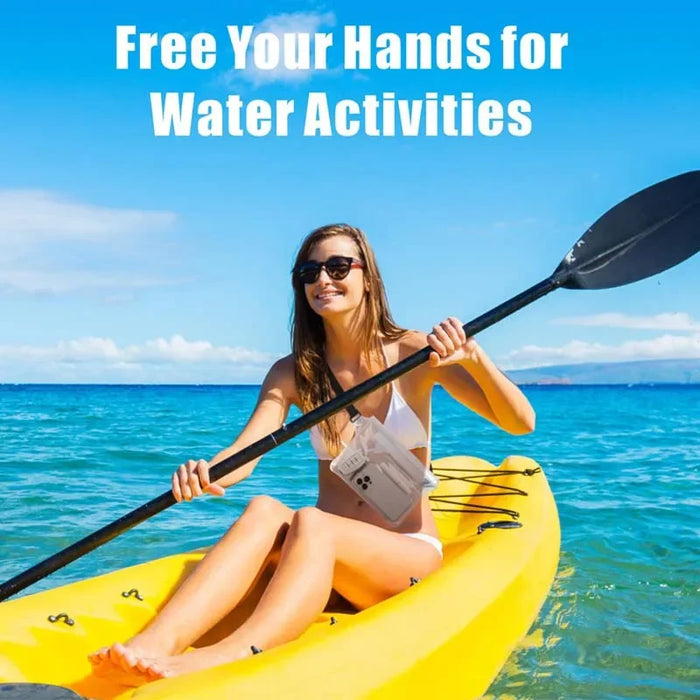 PVC Waterproof Mobile Phone Waist Bag with Adjustable Strap