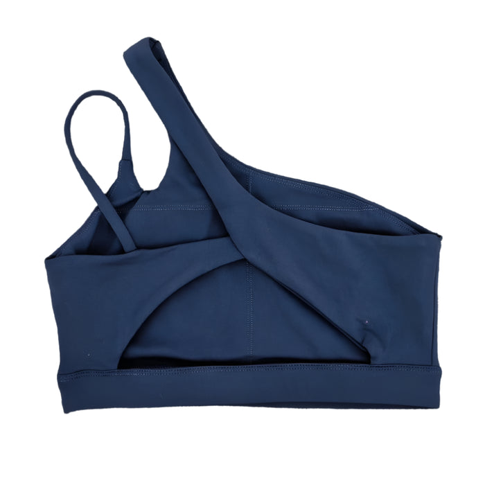 Asymmetrical Shoulder Sports Bra for Yoga and Running