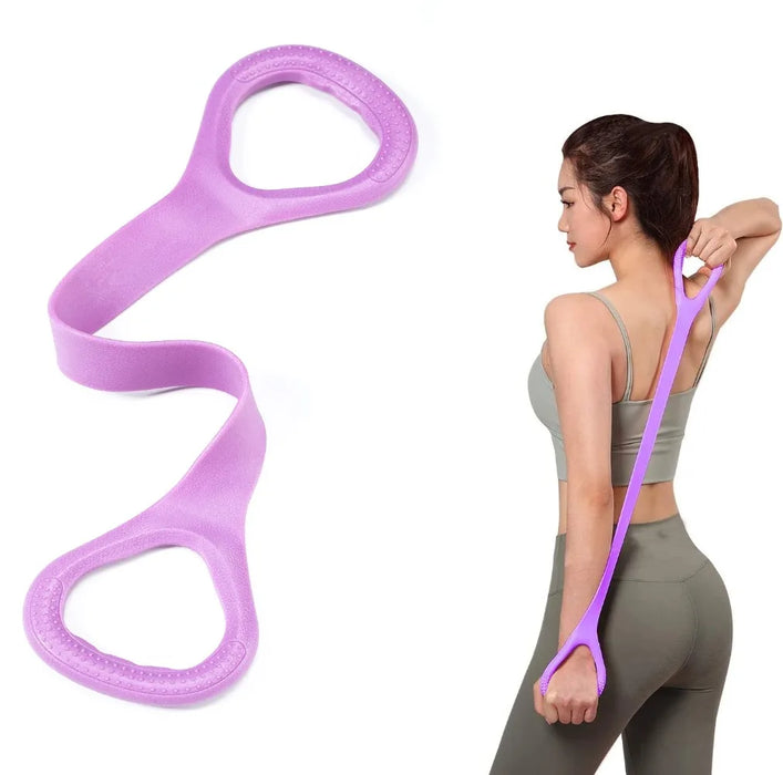 Stretching Belt for Yoga, Dance, and Physical Therapy