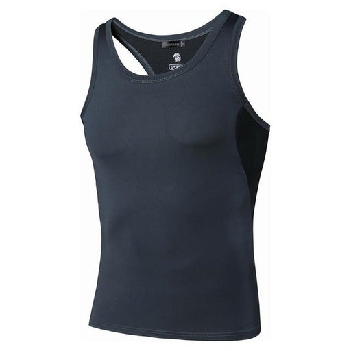 Men's Essentials Plain Quick Dry Sleeveless Workout Top - Flamin' Fitness