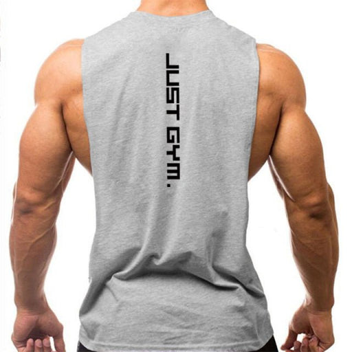 Men's "JUST GYM" Tank Top - Flamin' Fitness