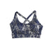 Metallic Print Sports Bra - Flamin' Fitness